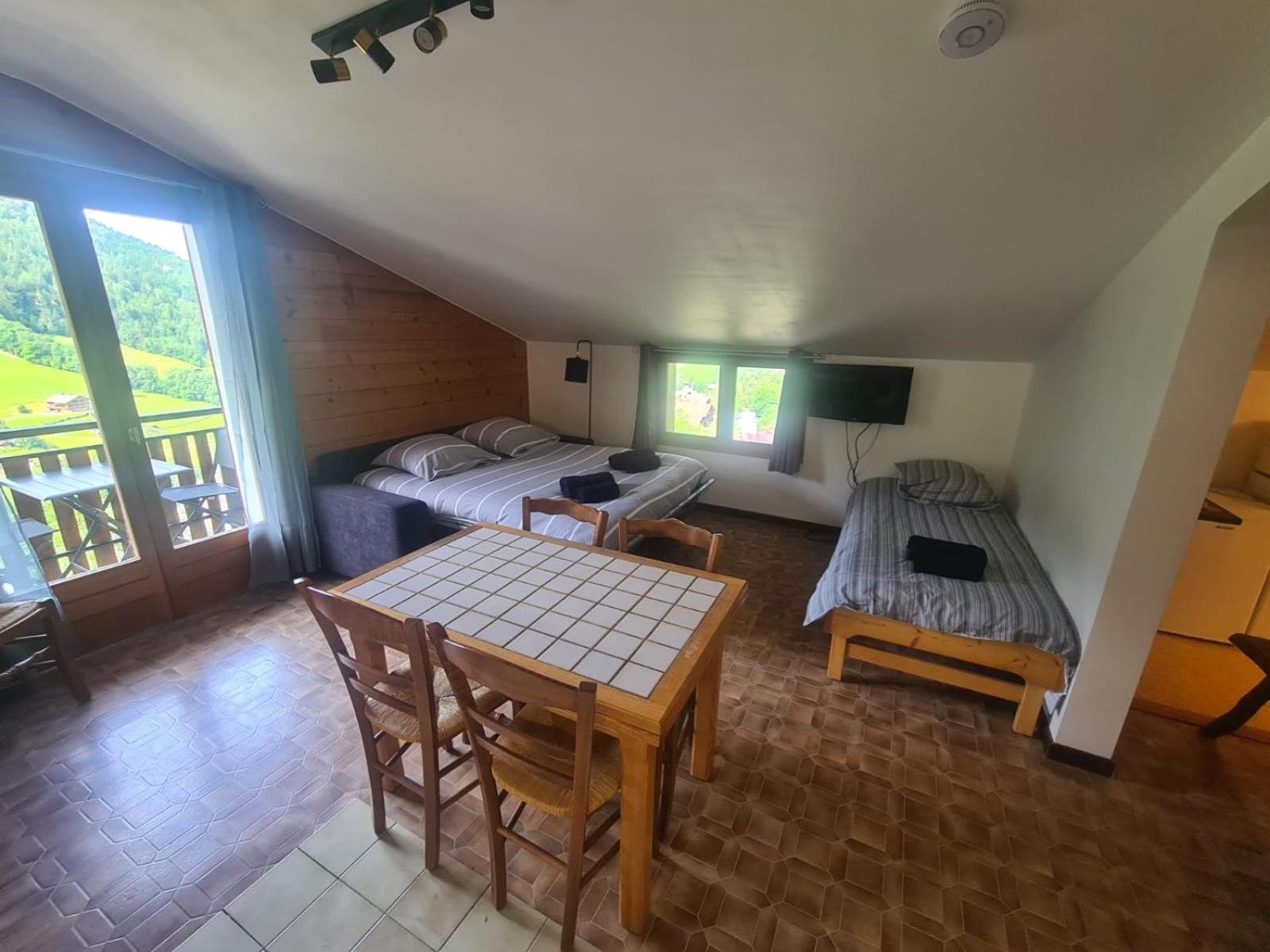Apartament La Loulettaz Le Grand-Bornand Zewnętrze zdjęcie